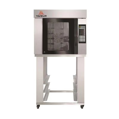 Steam Bakery Convection Oven Rotary Oven Lima Nampan 40X60cm Danish Croissant Bread Dan Pastry Oven 9.5Kw
