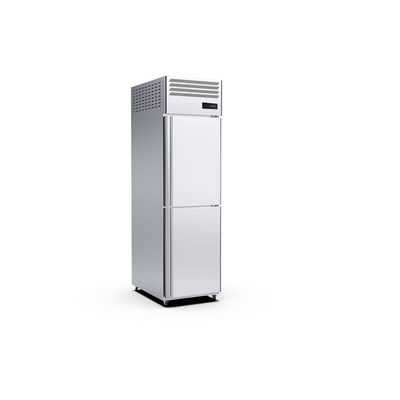 35 Baki Freezer Tegak Komersial 2 Pintu 220v Freezer Standup Komersial