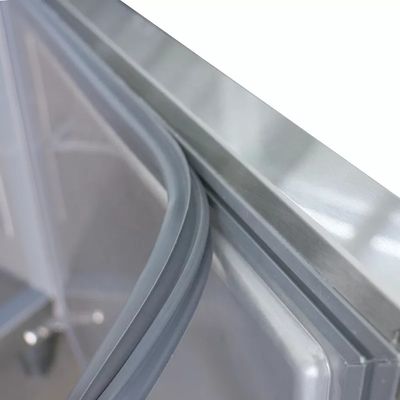 30 Baki 220v Komersial Tegak Freezer Stainless Steel Tegak Chiller 4 Pintu