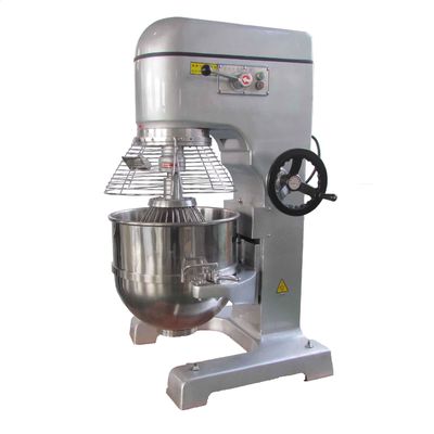 60 Liter Butteheavy Duty Planetary Mixer Berdiri Bebas Dengan Pengocok Kocokan Dan Mangkuk