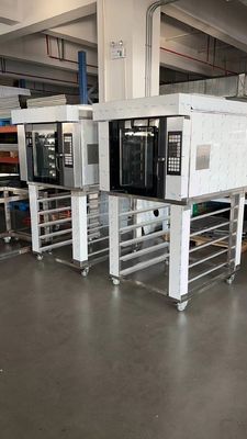 Yasur Hot Air Rotary Oven Lima Baki 18x26 Baki Jenis Amerika Untuk Roti Denmark Dan Kue 9.5kw