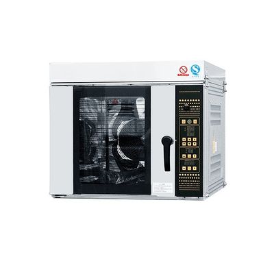 Hot Air Bakery Convection Oven Table Top Five Trays 18 &quot;X26&quot; 12.5Kw Untuk Cookie, Crossiant, Tars