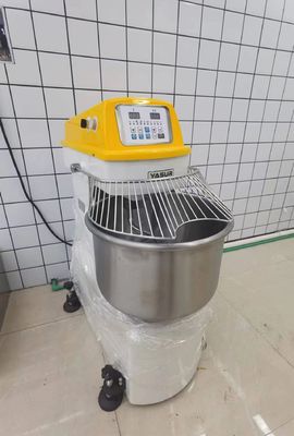 Mixer Adonan Spiral Stainless Steel 120kg 0.55kw Mixer Spiral Meja Kecepatan Ganda