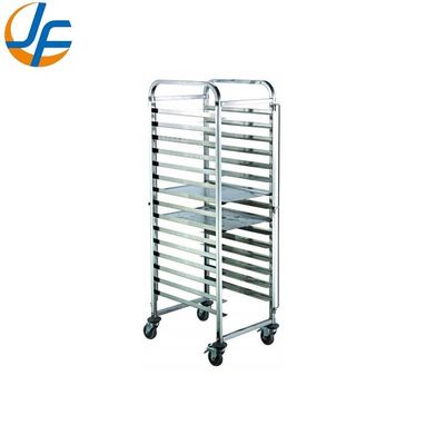Gulung di Baki Kue Stainless Steel Trolley Bun Pan Rack - 20 Pan