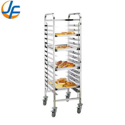 Gulung di Baki Kue Stainless Steel Trolley Bun Pan Rack - 20 Pan