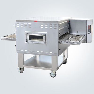 380v Bakery Deck Oven PS3240 Ventless Conveyor Oven Untuk Pizzahut Dominos Pizza