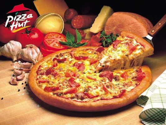 Pizzahut Dominos Bakery Deck Oven 3 Deck 220V/380V Untuk Panci Pizza Bulat 6&quot; 9&quot; 12&quot;