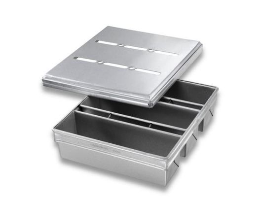 NSF Commercial Aluminium Baking Trays Alloy Special Strap Pullman Bread Pan