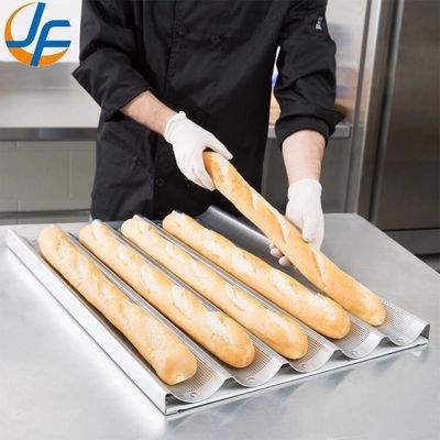600x400 Aluminium Baking Tray 800X600 18X26 Inch Baguette Bread Baking Tray Antilengket Komersial