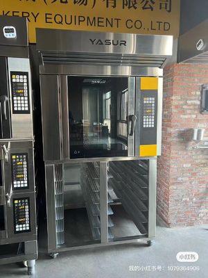 Oven Konveksi Listrik untuk kegunaan toko roti, 6 baki